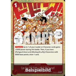 Can You Still Fight, Luffy?! Of Course!! (ST30-016) (V.2) (Starter Deck: EX Luffy & Ace) [EN/NM]
