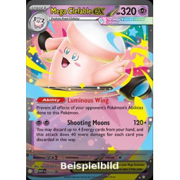 Mega Clefable ex (MEP Black Star Promos MEP-072) [DE/NM]