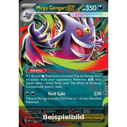 Mega Gengar ex (MEP Black Star Promos MEP-073) [DE/NM]