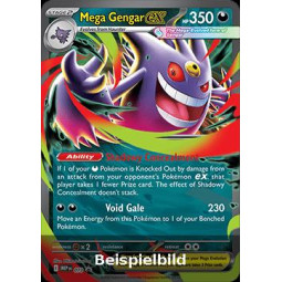 Mega Gengar ex (MEP Black Star Promos MEP-073) [DE/NM]