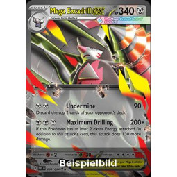 Mega Excadrill ex (Pitch Black PBL-065) [DE/NM]