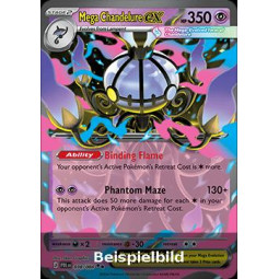 Mega Chandelure ex (Pitch Black PBL-038) [DE/NM]