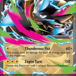 Mega Zeraora ex (Pitch Black PBL-027) [DE/NM]