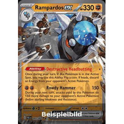 Rampardos ex (Pitch Black PBL-045) [DE/NM]