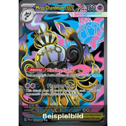 Mega Chandelure ex (Pitch Black PBL-099) [DE/NM]