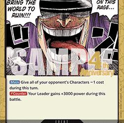 I'll Feed on This Rage and Use It to Bring the World to Ruin!!! (OP17-097) (Promos: The World’s Strongest Warriors) [EN/NM]