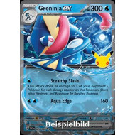 Greninja ex (30th Celebration 30C-021) [DE/NM]