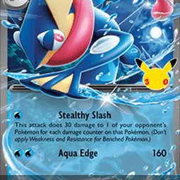 Greninja ex (30th Celebration 30C-021) [DE/NM]