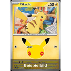 Pikachu (30th Celebration 30C-031) [DE/NM]