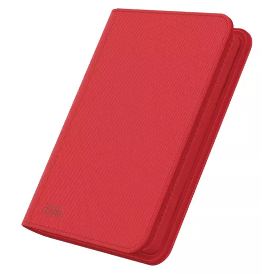 Ultimate Guard Zipfolio 160 8-Pocket Xenoskin - Red Ultimate Guard Zipfolio 160 8-Pocket Xenoskin - Red