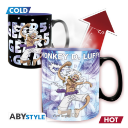 One Piece - Heat Change Mug 460ml - Monkey D. Luffy - Gear 5th