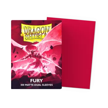 Dragonshield Fury - Matte Dual Sleeves Standard Size