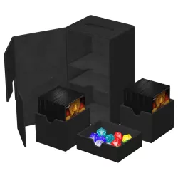 Ultimate Guard Twin Flip'n'Tray 200+ Xenoskin - Black
