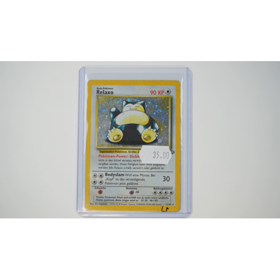 Snorlax (JU-11)[DE/PO]