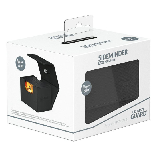 Ultimate Guard Sidewinder 100+ XenoSkin Monocolor Schwarz Ultimate Guard Sidewinder 100+ XenoSkin Monocolor Schwarz