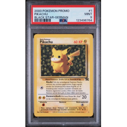 Pikachu Black Star Promo PSA 9[DE/NM]