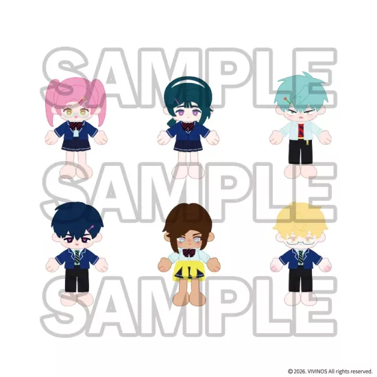 ALIEN STAGE Teen Fun Party Series Trading Magnetic Plush Mascot
