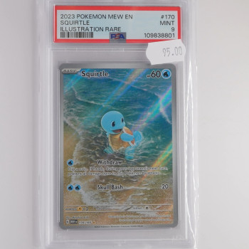 Squirtle / Schiggy (MEW-170) PSA[EN/MT]