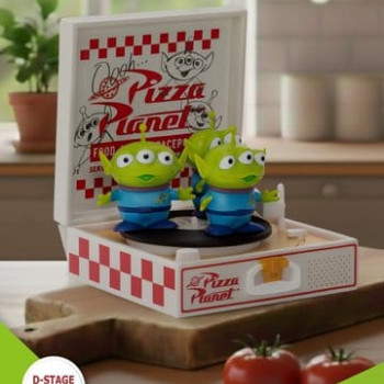Toy Story Record Player Series PVC Figur Pizza Planet Delivery 12 cm