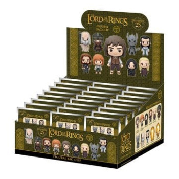 Der Herr der Ringe 3D PVC-Taschenanhänger Serie 2 Display (24)
