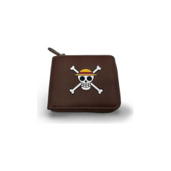 One Piece Geldbörse Man Zip Skull