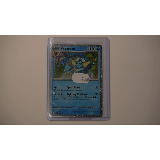 Vaporeon / Aquana (SVP-168)[EN/NM]