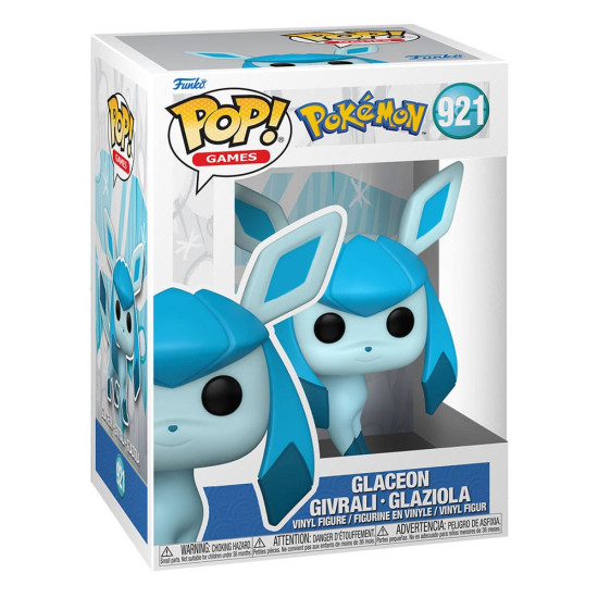 Pokemon POP! Games Vinyl Figur Glaceon (EMEA) 9 cm Pokemon POP! Games Vinyl Figur Glaceon (EMEA) 9 cm