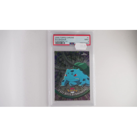 Topps Chrome Bulbasaur (PSA)[EN/MT]
