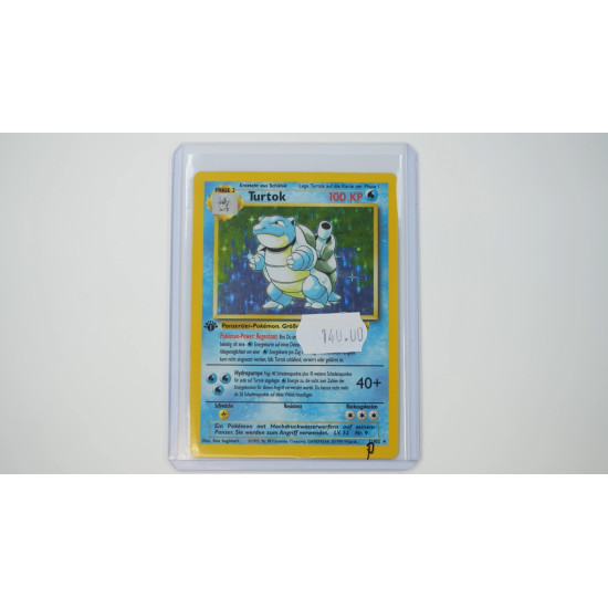 Blastoise / Turtok (BS-2) 1ST EDITION[DE/PO]