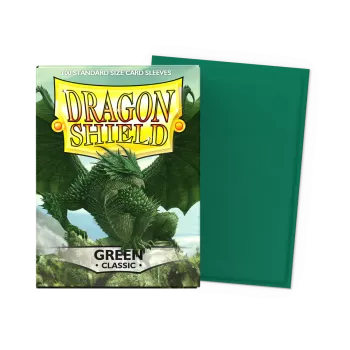 Dragonshield 100 Green - Classic Sleeves