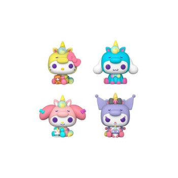 Sanrio POP! Vinyl Figuren 4-Pack Hello Kitty Unicorn Outfit Black Friday Bundle