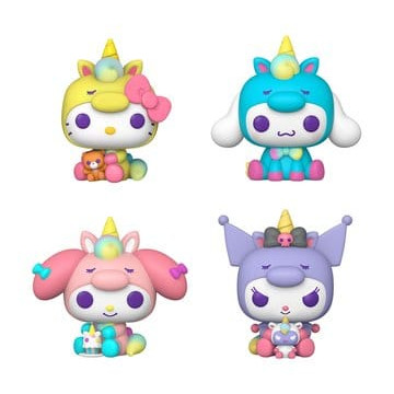 Sanrio POP! Vinyl Figuren 4-Pack Hello Kitty Unicorn Outfit Black Friday Bundle Sanrio POP! Vinyl Figuren 4-Pack Hello Kitty Unicorn Outfit Black Friday Bundle