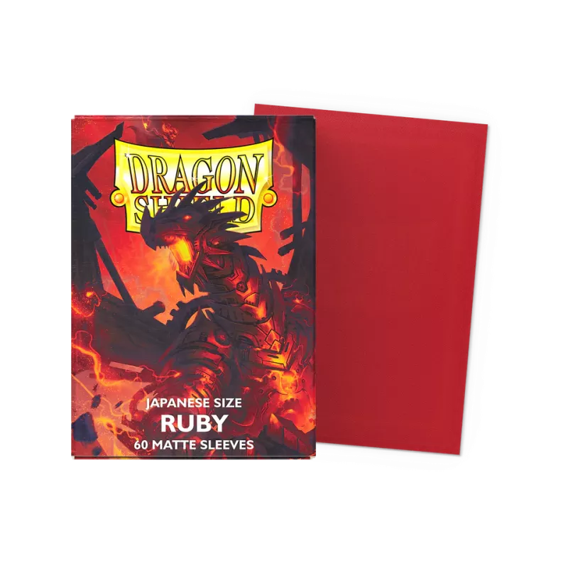 Dragonshield 60 Ruby - Matte Sleeves