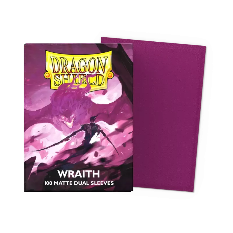 Dragonshield Wraith - Matte Dual Sleeves Standard Size Dragonshield Wraith - Matte Dual Sleeves Standard Size
