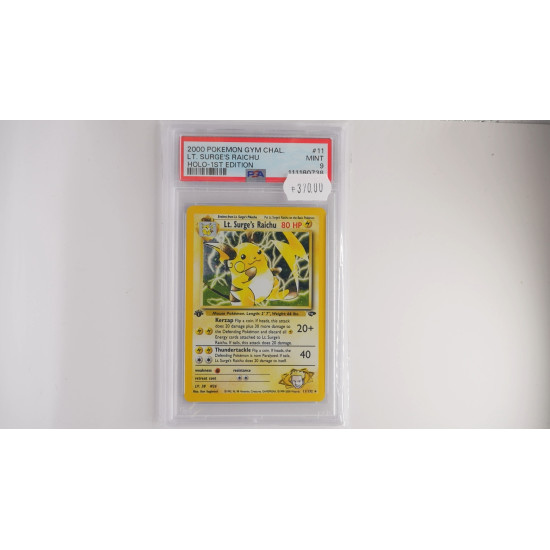 Major Bobs Raichu (GC 11) PSA[EN/MT]