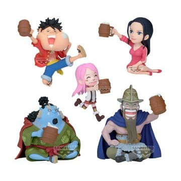 One Piece World Collectable Figure Minifiguren 7 cm Banquet 1 Blind Box