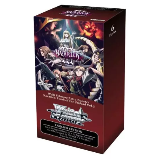 Weiss & Schwarz Nazarick Tomb of the Undead Vol.3 Display[EN]