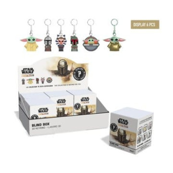 Star Wars Schlüsselanhänger The Mandalorian Blind Box Display (6)
