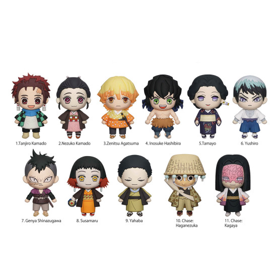 Demon Slayer 3D Anhänger Serie 3